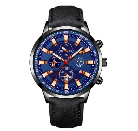 Full Steel Men's Military Sport Waterproof Watch Quartz Business Men Wristwatch Casual Black Men Watch for Men Relo for Men 6