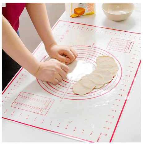 Non Stick Silicone Cake Baking Mat With Scale Rolling Dough Pad Kneading Mat Kitchen Cooking Pastry