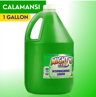 Mighty Clean Dishwashing Liquid Calamansi - (dwl green) - 1 GALLON