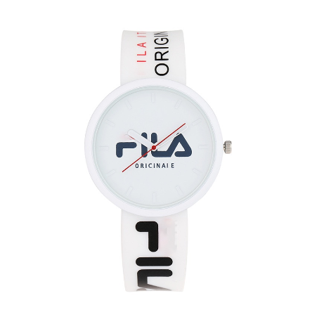 New men's silicone belt creative super long pointer sports watch simple and fashionable men's watch Korean student quartz performance goods M5