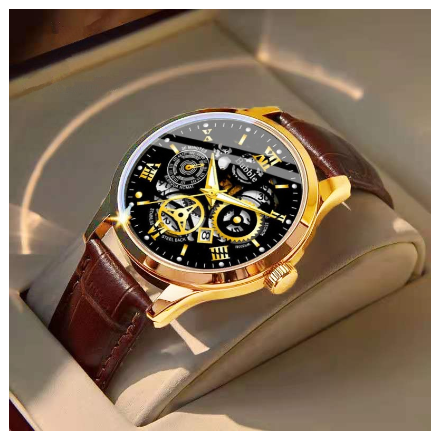 Original Luxury Hollow Stainless Steel Fashion Luminous Waterproof Men's Watch Business Calendar automatic Quartz analog Wrist Watch 009