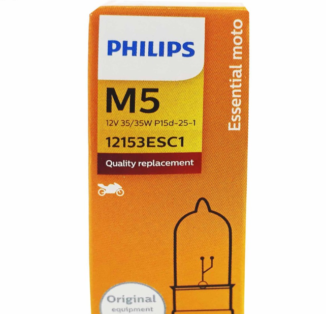 Philips Essential Moto Headlight 1-Leg