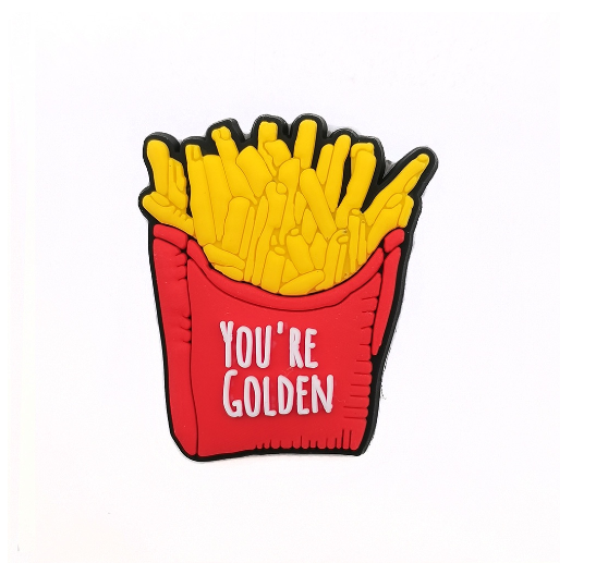 Cute Sushi Food Jibbits Charm Cake Milktea Shoe Charms Dimsum Siomai Jibits Croc Pin Fries Egg Jibitz Crocs F1