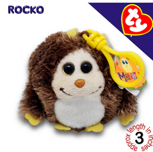 TY Key Clips-Chains Bag Charm Hanging Plushie Stuffed Toy Collection TYCC3