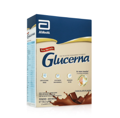 Glucerna Choco  For Diabetic Nutrition 156g
