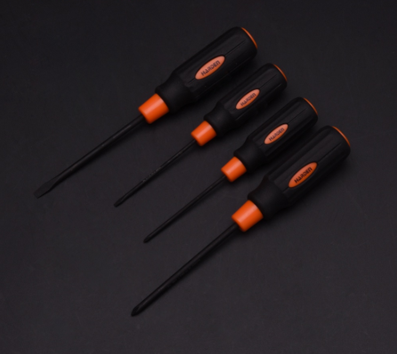 Harden 550494 4Pcs Screwdriver Set (Industrial) Household Repair Fastening Tool S2 Screw Driver