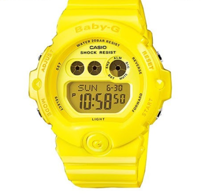 Casio Baby-g BG-6902-9DR Digital Rubber Strap Watch For Women