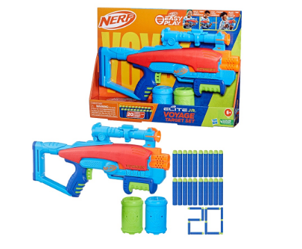 Nerf Elite Jr. Voyage Target Set Blaster