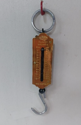 Taschen-Federwaagen Fish Pocket Balance Portable Scale up to 12kg Made in Germany