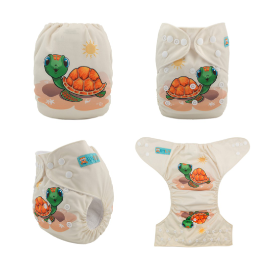 Alva Baby Cloth Diapers Washable Reusable Real Cloth Pocket Nappy Diaper Only D28
