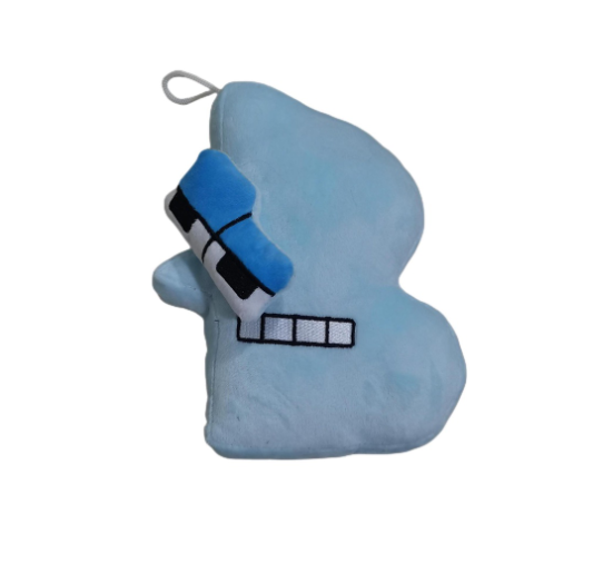 26 Alphabet Legend Plush Toy 0-10 Number Pillow Building Block Doll Children Birthday Party Gift B