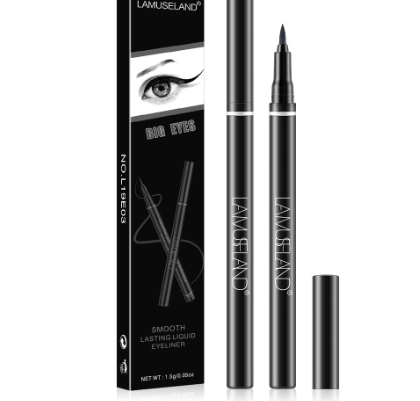Buy 1 Take Lamuseland Cool Black Eyeliner Is Not Easy To Smudge Smooth And Long Lasting Waterproof Liquid Pen 1.5gx2