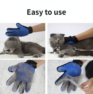 Pet Grooming Gloves Pet Hair Remover Pet Glove Dog Cat Massage Bathing Brush