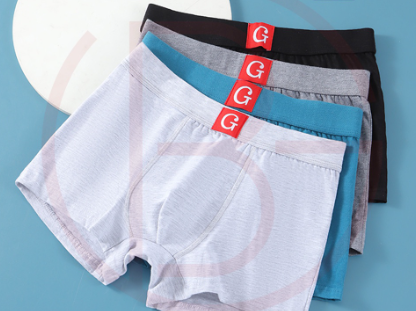 Export Quality Cotton Boxer Brief Men Underwear Random Color