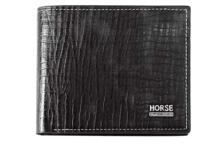 Imperial Horse Good Texture Lines Fashion Luxury Bifold Leathe Wallet For Men 312