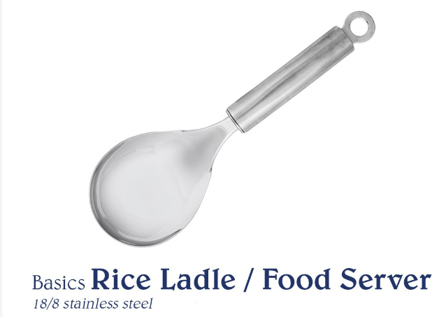 Chef's Classics Basics Stainless Steel Rice Ladle / Food Server