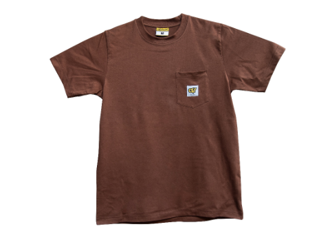 Gnarly! Brown Pocket T-Shirt