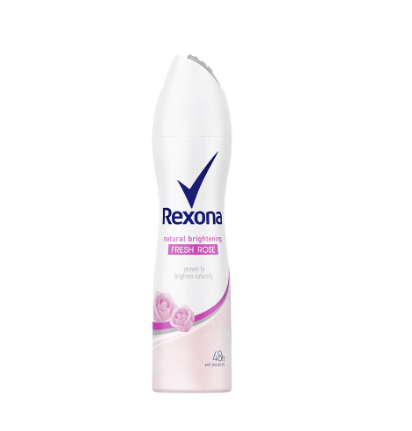 Rexona Natural Brightening Deodorant Spray Fresh Rose150ml