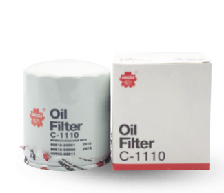 Sakura Oil Filter C1110 for Toyota Innova, Fortuner, Hiace, Hilux 2004-2014 Vic C111