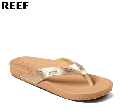 Reef Womens Cushion Court Flat Sandals Copper