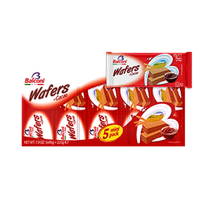 Balconi Wafers al Cacao Chocolate Wafers 45g x 5's