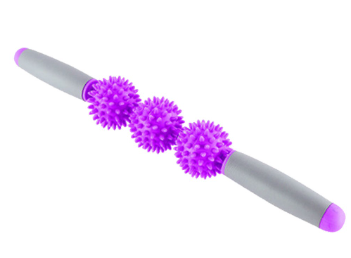 Fitness Spiky Balls Muscle Massage Roller Stick