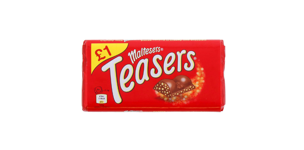 Maltesers Teasers Chocolate Bar 100g