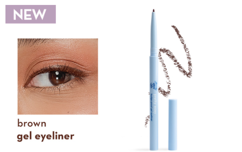 Generation Happy Skin Pretty Easy Budge-Proof Gel Eyeliner in Brown