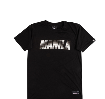 TEAM MANILA STREAM TSHIRT BLACK