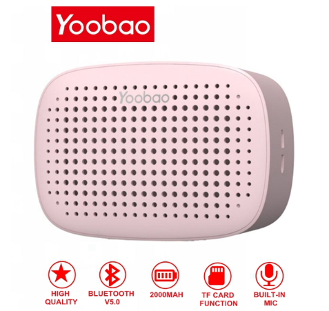 Yoobao M2 Music Link TWS Portable Bluetooth Speaker With FM Radio And Hands-free Calls