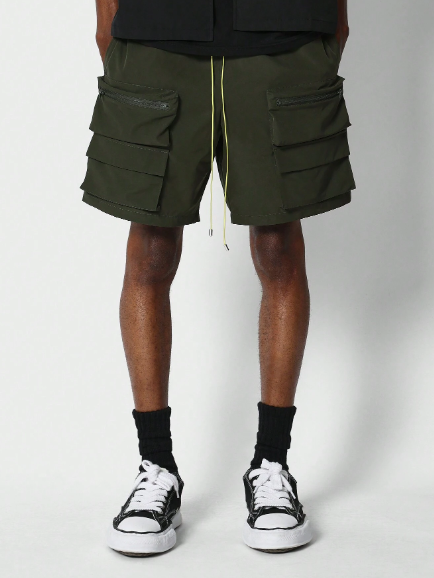 SUMWON Nylon Cargo Shorts