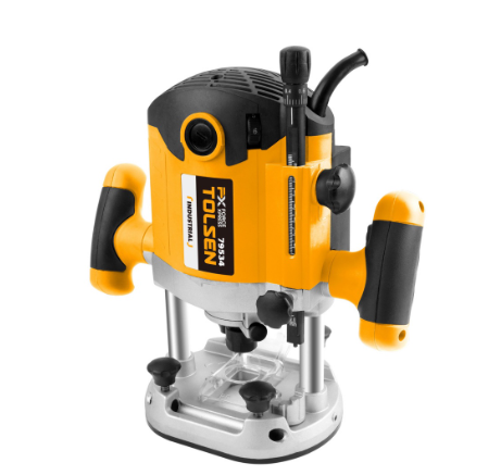 Tolsen Industrial Electric Router Trimmer w/ Free 8 Accessories (2100W) PWRBLAST X 79534