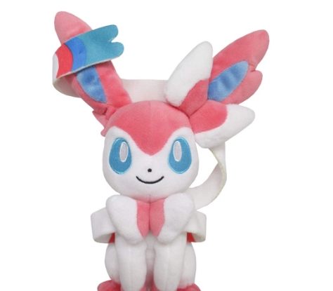 8Inch Pokemon All Star Collection Sylveon Plush, Brown/a