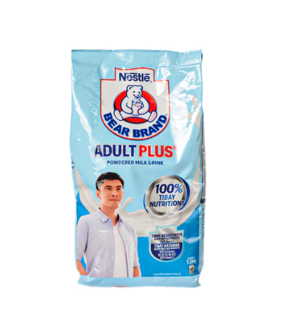 Bear Brand Adult Plus Milk Powder 1.2kg