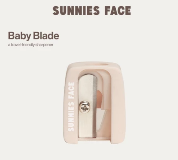 Sunnies Face Baby Blade [A Travel-Friendly Sharpener]