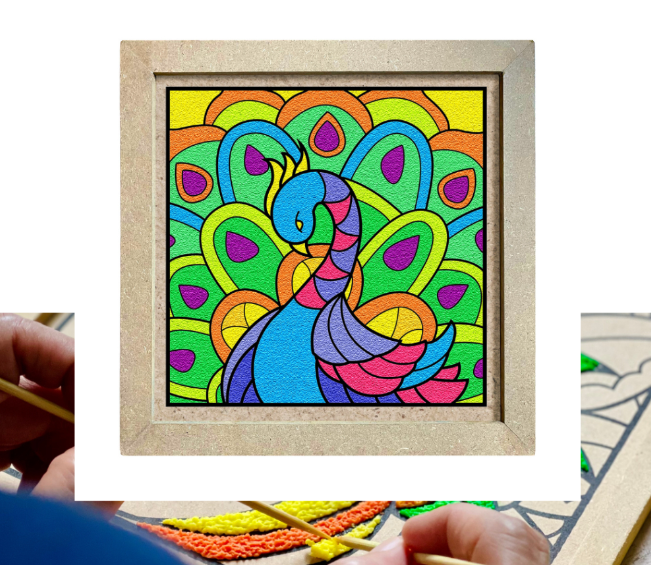 Square Kit DIY Arts & Crafts  Medium