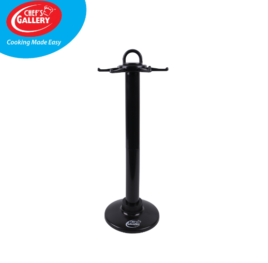 Chef's Gallery Utensil Holder, Food Grade Material, FDA Approved, Dishwasher Safe CG100/B