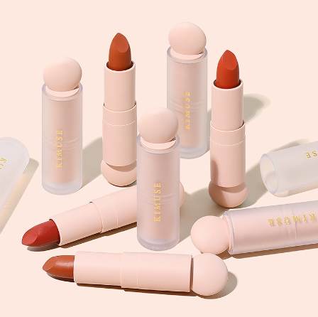 KIMUSE Weightless Matte Lipstick 6 Colors Long Lasting Smudge-proof