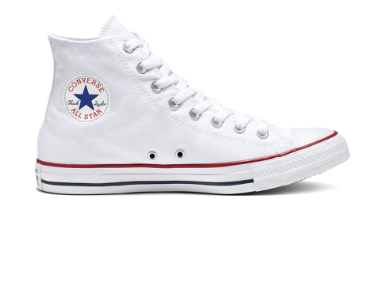 Converse Chuck Taylor All Star Hi Unisex Shoes Optical White M7650C