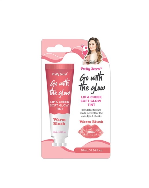 Pretty Secret Lip and Cheek Soft Glow Warm Blush Tint