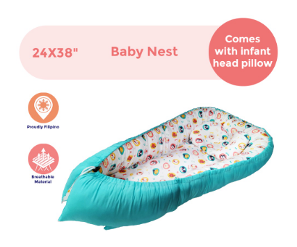 Child Care Crib Nest (Baby Nest) (Newborn Bedding) (Adjustable Baby Bed) (Mobile Crib)