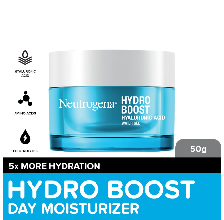Neutrogena Hydro Boost Water Gel 50g - Face Moisturizer w/ Hyaluronic Acid for All Skin Types