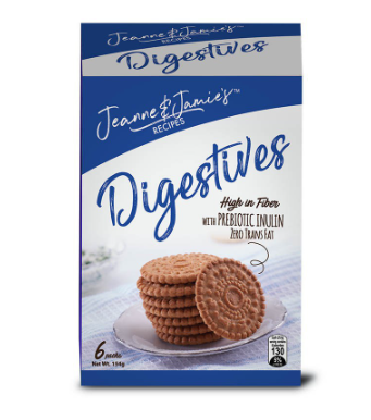 Jeanne & Jamie's Recipes Digestives  26g x 6s