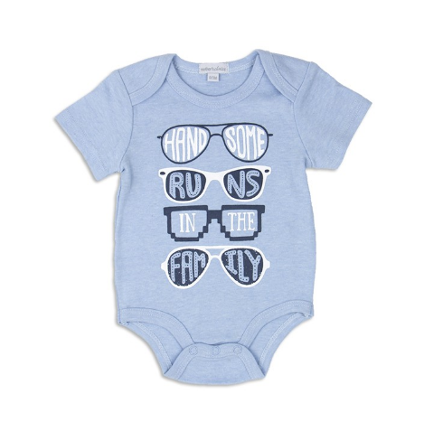 Mothers Choice 1 Pack Onesie Bodysuit Handsome IT1440