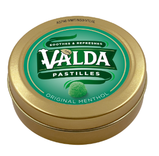 Valda Pastilles Original Menthol 50g