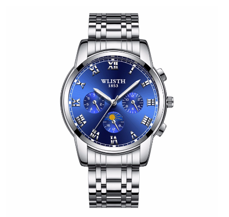 Original Luxury Fashion Luxury Stainless Steel Men's Waterproof Watch Stainless Steel Business Watch M2
