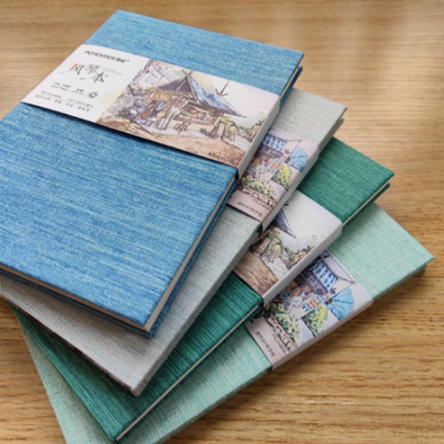 SeamiArt Potentate 100% Cotton 300gsm Watercolor Folded Drawing Pad Organ Sketch Notebook Cold Hot Press Paper