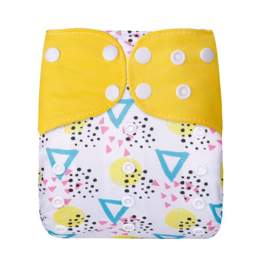Ready Stocks Waterproof Reusable Digital Printed One Size Pocket Cloth Diaper CD39