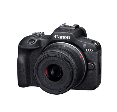 Canon Camera EOS R100 / 18-45mm STM / 24.1 Megapixel / Vlogging Camera FREE 64GB SD CARD