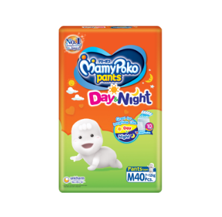 MamyPoko Diaper Day and Night Pants Medium 40's